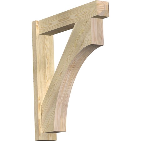 Ekena Millwork Westlake Rough Sawn Craftsman Outlooker, Douglas Fir, 6"W x 30"D x 34"H OUT06X30X34WTL04RDF